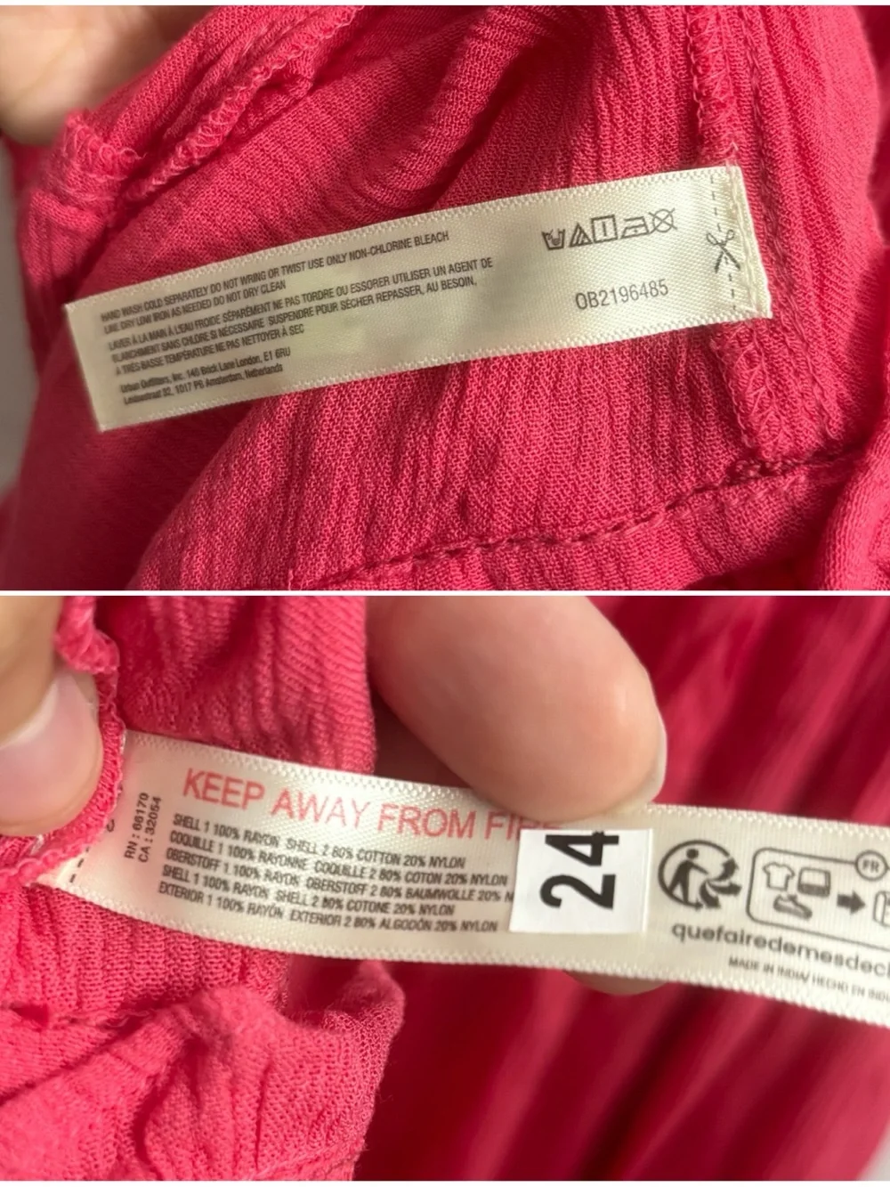 Free People Kauri Maxi Dress Boho Gauzey Free-est Tiered Smocked Medium Pink
